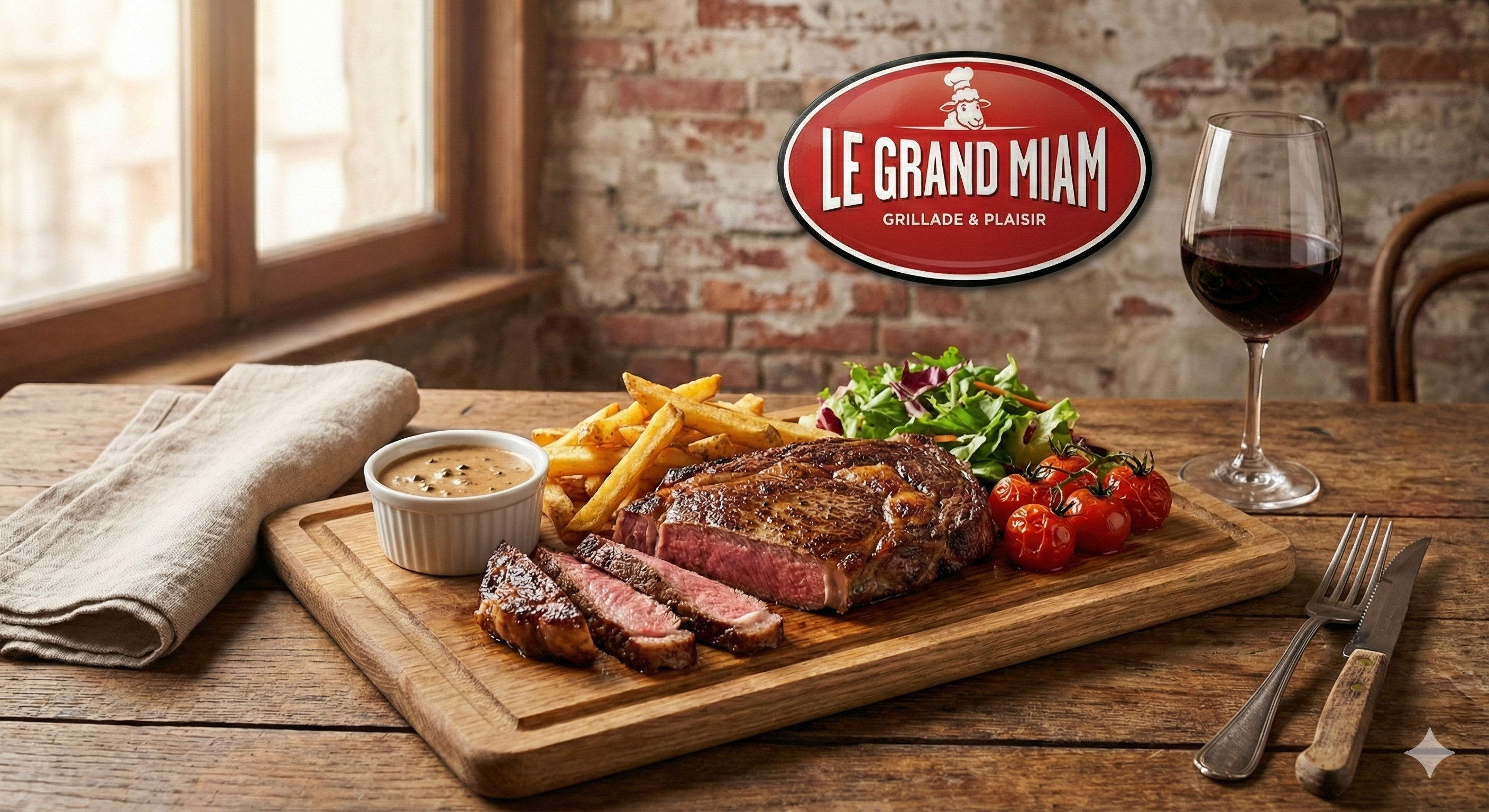 Entrecôte grillée 300g